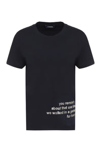 T-shirt girocollo Aris in cotone